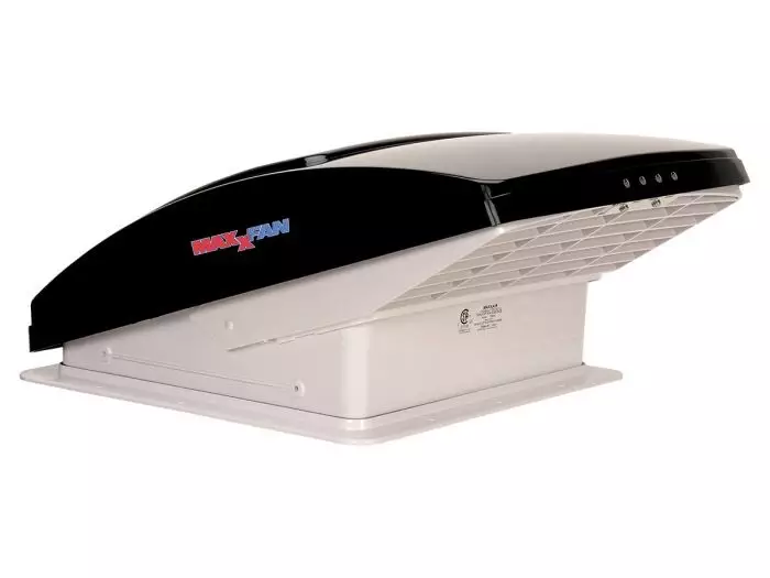 MaxxFan Deluxe kattoluukku 40x40, savu - KATTOLUUKUT JA OSAT - 17572 - 1