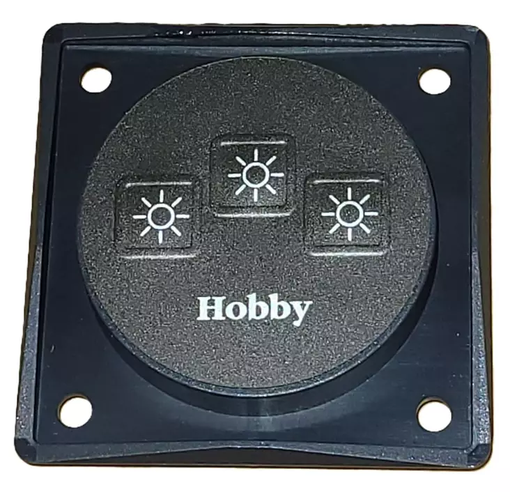 Ohjauspaneeli EL502, antrasiitinharmaa - HOBBY VARAOSAT - 24652 - 1
