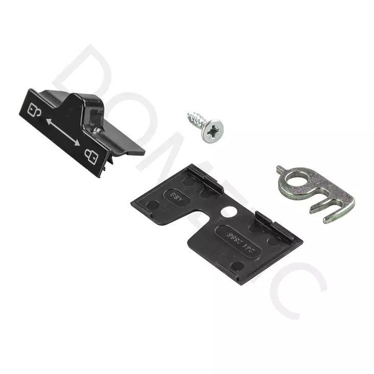 Oven liukusalpa mustaharmaa RAL7021 - Jääkaappien varaosat Dometic - 24202 - 1