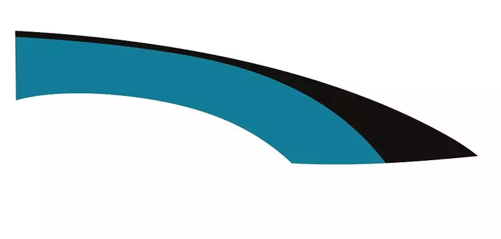 Teippi 6 oikea sininen/musta - HOBBY VARAOSAT - 4702 - 1