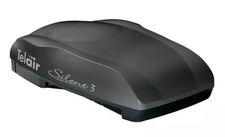 Telair SILENT Plus 8100 Ilmastointilaite/lämpöpumppu 8,100 BTU 2,37 kW, musta - ILMASTOINTILAITTEET, TARVIKKEET TELAIR - 23242 - 1