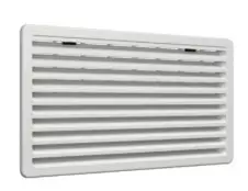 Thetford jääkaapin ritilä RAL 7035, 523 x 281 mm, vaaleanharmaa - Jääkaapit ja tarvikkeet Thetford - 17042 - 1