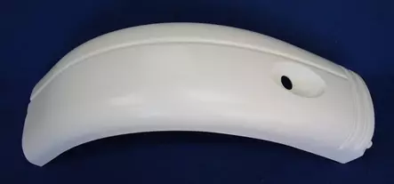 Kattolista takayläkulma oikea valkoinen - HOBBY VARAOSAT - 4523 - 1