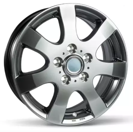 Tomason vanne TR3 Hyperblack Lackiert 6J 14 ET30 5X112 1000kg - Perävaunun alustan varaosat - 11423 - 1