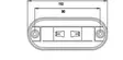 Jokon sivuvalo led 12v keltainen Sivuvalo jokon 12v led johto 100mm - Jokon - 11083 - 3
