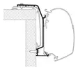Thule kiinnityssarja Rapido S6 2024 4,0 m - Kattomarkiisien kiinnityssarjat - 23103 - 1