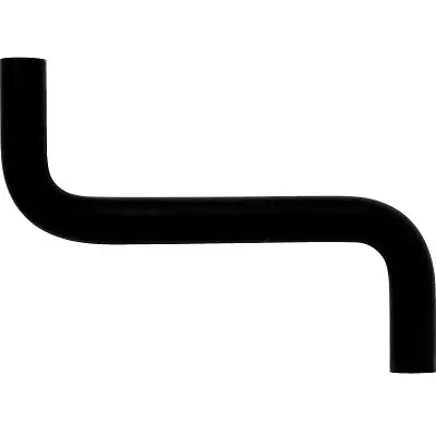 Alde kumi s-mutka 22 mm 100x250x100 mm - Nestekeskuslämmitysjärjestelmän osat - 13393 - 1