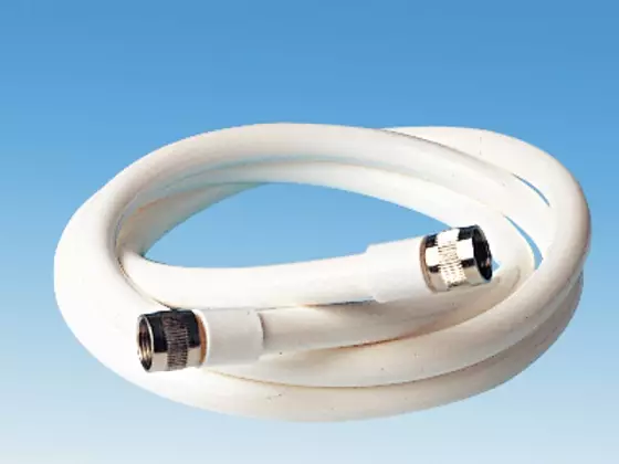 Comet suihkuletku 1,5m, 1/2" - 1/2", valkoinen - Suihkutarvikkeet Comet - 403 - 1