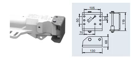 Kiinnikerauta Profi 3500 vetopäähän - AL-KO - 21293 - 1