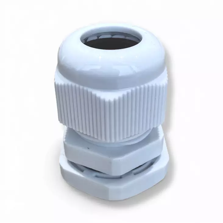 NDS harmaa johtoläpivienti aurinkopaneeliin, Ø 7-12mm johdolle - Aurinkopaneelisarjojen osat NDS - 25103 - 1