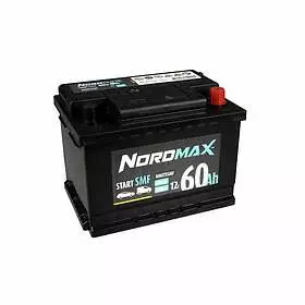 NORDMAX käynnistysakku 12v 60 Ah - MYYMÄLÄTUOTTEET - m0013 - 1