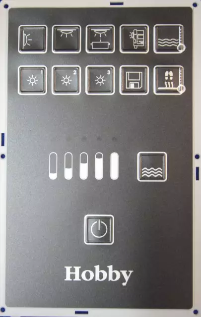 Ohjauspaneeli EL529 OnTour/De Luxe/Excellent/Prestige, ei kehystä - HOBBY VARAOSAT - 7583 - 1