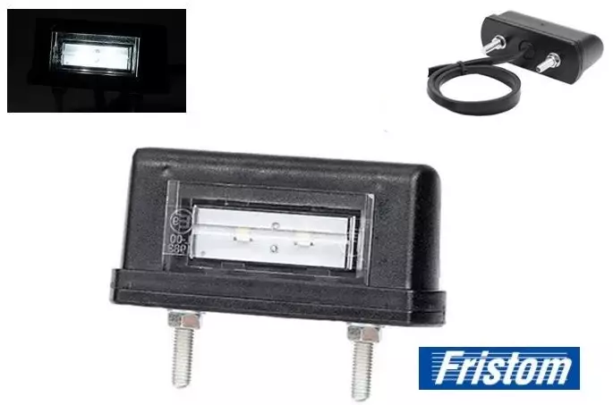 Rekisterikilvenvalo Led Fristom 12-36V Johdolla - Fristom - 23953 - 1