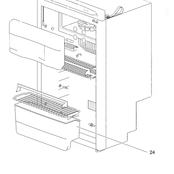 Thetford vihanneslokero N80 - Jääkaappien varaosat Thetford - 8543 - 1