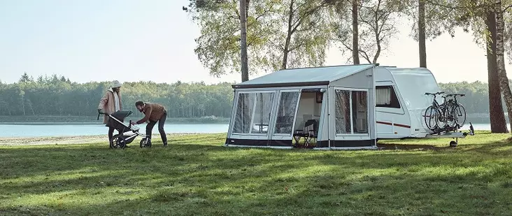 Thule markiisiteltta Veduta 4,50 m, vaunuun - Markiisien seinät ja sarjat Thule - 12083 - 1