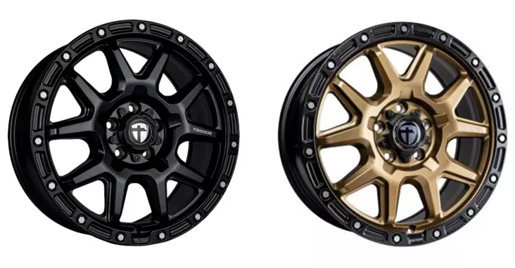 Tomason vanne TN pulttijako 118x5 keskireikä 71,1m 8x18 Musta tai Pronssi - Alumiinivanteet - 24603 - 1