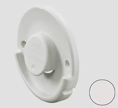 Truma seinäläpiviennin ulko-osa Varioheat E 2400, WK, bianco - Lämmityslaitteiden asennustarvikkeet - 14323 - 1