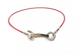 Turvavaijeri 2000mm haka/rengas Varmuusvaijeri 2000mm - Bpw/peitz/wap/indespension - 16433 - 1