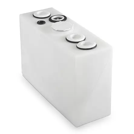 Dometic 12 HTS, Harmaavesisäiliö venekäymälöihin, pystyasennus, 42 l - Kemialliset käymälät Dometic - 15844 - 1