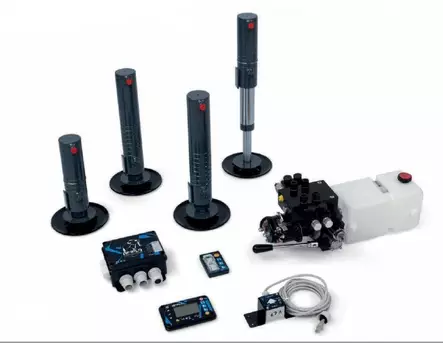 Hydrauliset tukijalat Amplo VW Crafter/Man - Nurkkatuet - 25234 - 1