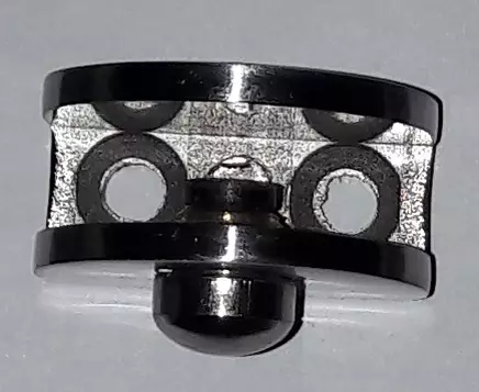 Lasihyllyn kannake 22x29x14,5mm, 6-8mm Lasilevyn pidike - HOBBY VARAOSAT - 5424 - 1