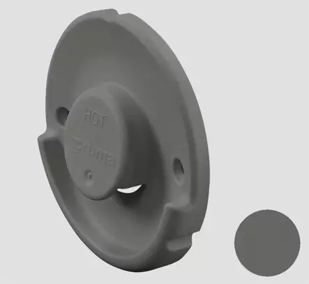 Truma seinäläpiviennin ulko-osa Varioheat E 2400, Boiler BGF, antrasiitinharmaa - Lämmityslaitteiden asennustarvikkeet - 14324 - 1