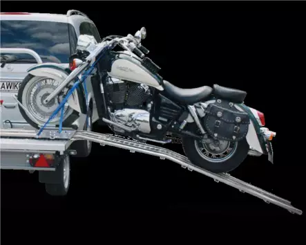 Wheely kiinnityssarja moottoripyörälle Kiinnityssarja ajorampilla + vinssillä - Amc muut tuotteet - 17304 - 1