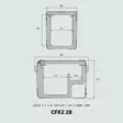 Dometic kompressorikylmälaukku CFX2 28, 28 L - KYLMÄLAUKUT - 25534 - 5