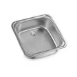 VA 910, Square sink, 370 x 370 mm - Liedet uunit - 16014 - 1