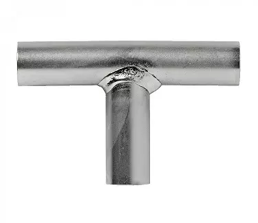 Alde T-kappale 22 x 72 / 42 mm, galvanoitua terästä - Nestekeskuslämmitysjärjestelmän osat - 15194 - 1