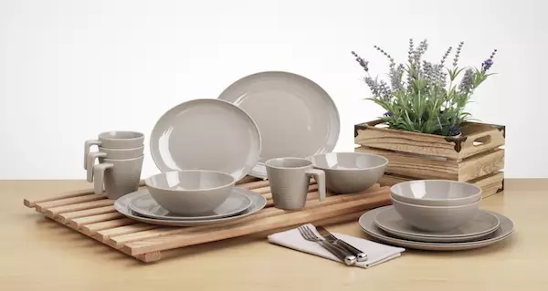 Flamefield melamiiniastiasto Seramika Latte, 16 osaa - Ruokailu ja kattaus - 21364 - 1