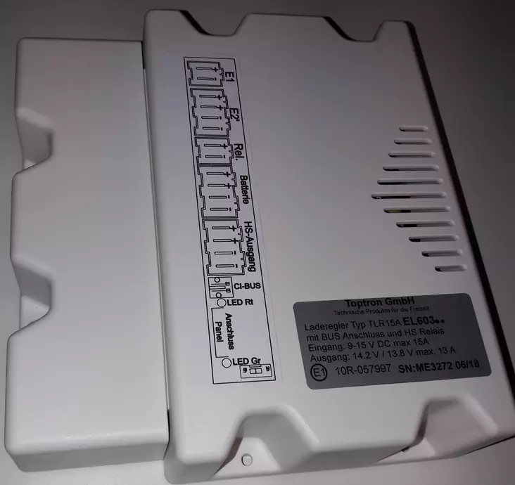 Lataussäädin TLR 15A EL603 ( EL471 ) (TLR 10A V3 ) - HOBBY VARAOSAT - 6014 - 1