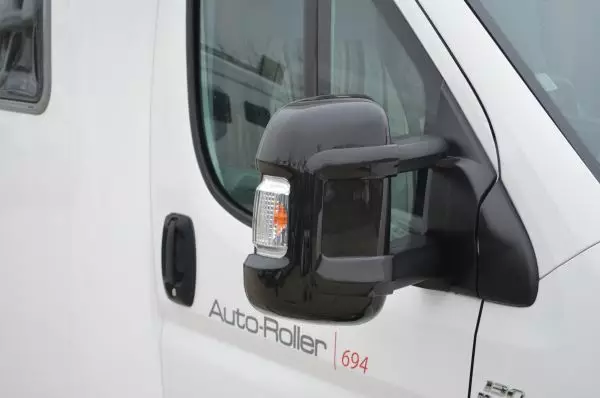 Milenco peilin suojuspari Ducato 2007->, musta - Lisäpeilit ja tarvikkeet - 9414 - 1