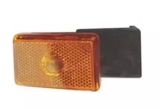 Sivuäärivalo keltainen kumijalalla vasen Äärivalo keltainen kumijalalla - Hella/talmu/muut - 11564 - 1