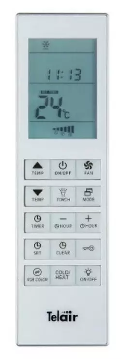 Telair kauko-ohjain Clima e-Van, kaukosäädin - ILMASTOINTILAITTEET, TARVIKKEET TELAIR - 18604 - 1