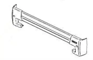 Thule etusuoja Slide-Out G2 700 DJB/CFT Front protection - Astimet ja osat - 25514 - 1