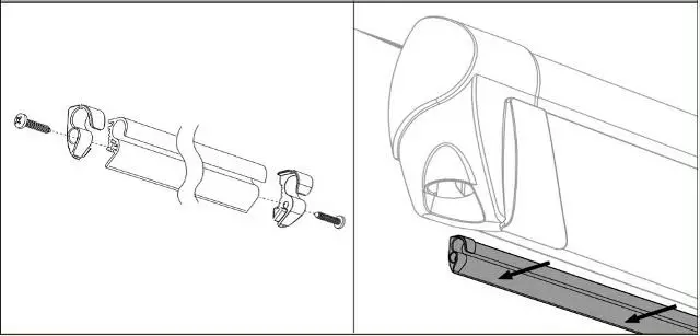Thule kiinnityskisko Quickfit & Easylink, valkoinen - Markiisien seinät ja sarjat Thule - 7744 - 1