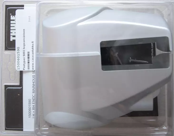 Thule päätypari 5003, hopeanvärinen - Markiisien varaosat Thule - 1144 - 1