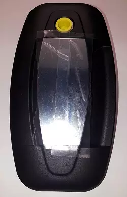 Ulko-oven lukon kahva, ulko-osa oikea Evoline 73.4808.9902, lukkoon 2400241617 - HOBBY VARAOSAT - 10454 - 1