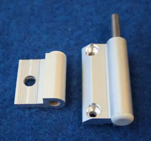 Ulko-oven sarana ylä+alaosa oikea -97 - Ovien ja luukkujen osat - 3444 - 2