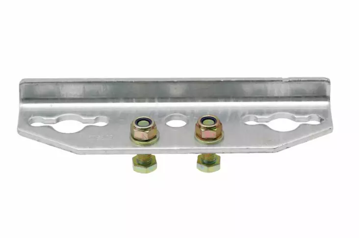 Vaijerinkiinnike 4-reikää, pulttikiinn. Pulttikiinnitys, 2-akseliseen - Jarrujen ja rumpujen varaosat - 2234 - 1