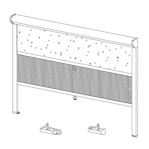 Verhokasetti Remiflair 1160x640 mm RAL 9002 - HOBBY VARAOSAT - 4124 - 1
