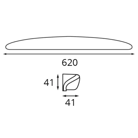Frilight LED-ulkovalo Night Eye 620 sensorilla, musta - Valaisimet - 24095 - 2