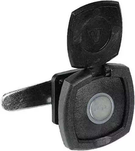 Luukun lukko musta, ei lukkopesää, Zadi, suojakansi - Ovien ja luukkujen osat - 25175 - 1