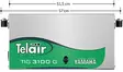 Telair TIG 3100G generaattori, kaasu Yamaha 2,7 KW- 230V 10 A /13,3Vdc - Generaattorit Telair - 24415 - 2