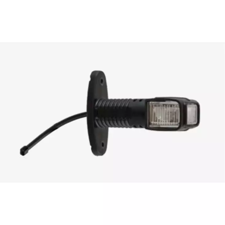 Sivuvalo puna/valkoinen led vas 12-24v - Aspöck - 25905 - 1