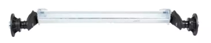 AL-KO Akseli jarruton1500kg B170 C2150mm AL-KO Jarruton Basic akseli 5X112 - AL-KO ja bpw - 13265 - 1