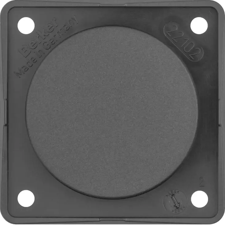 Berker tulppa antrasiitti - Sähkörasiat, pistokkeet - 24455 - 1