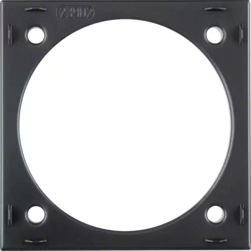 Berker välirengas rasia/katkaisin antrasiitti 59.5x59.5x10mm - Sähkörasiat, pistokkeet - 11155 - 1