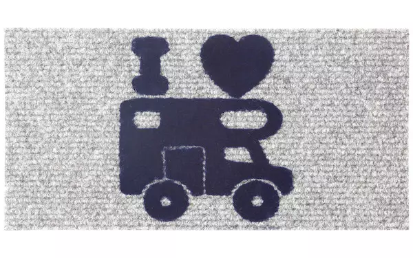 Brunner matto Hello Camper, 25 x 50 cm - RETKEILY JA LEIRIYTYMINEN - 18535 - 1